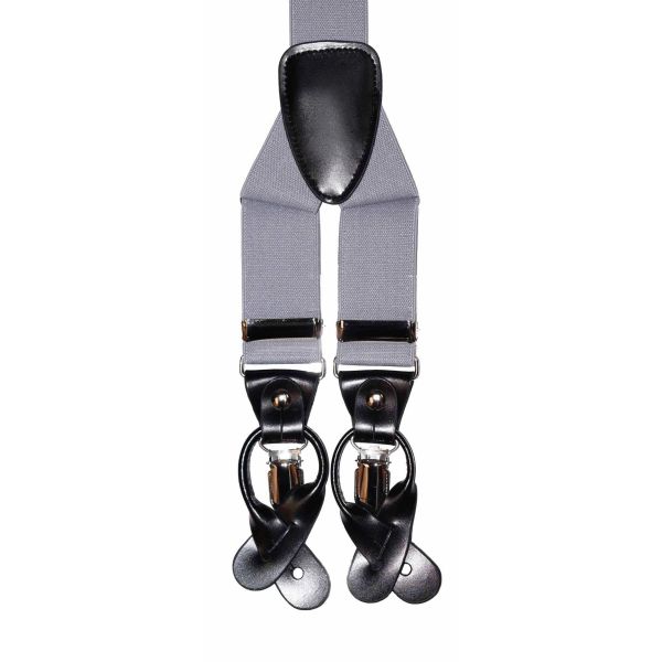 STERLING-GREY SUSPENDERS