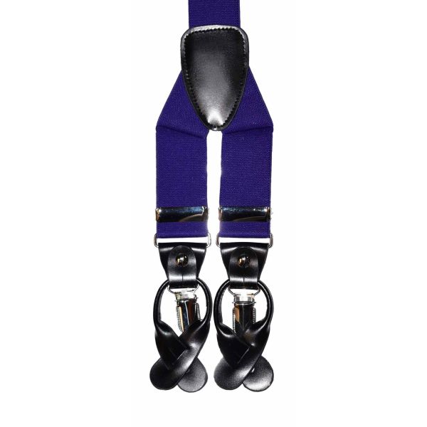 REGENCY PURPLE SUSPENDERS