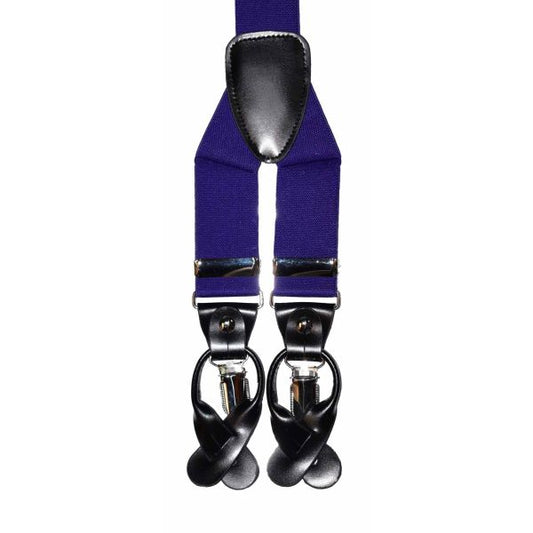 REGENCY PURPLE SUSPENDERS
