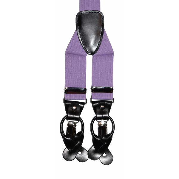WISTERIA-LAVENDER SUSPENDERS