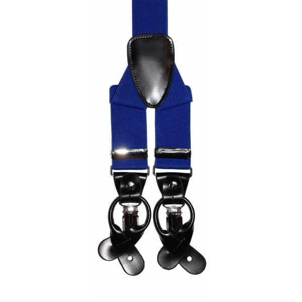 ROYAL-COBALT BLUE SUSPENDERS