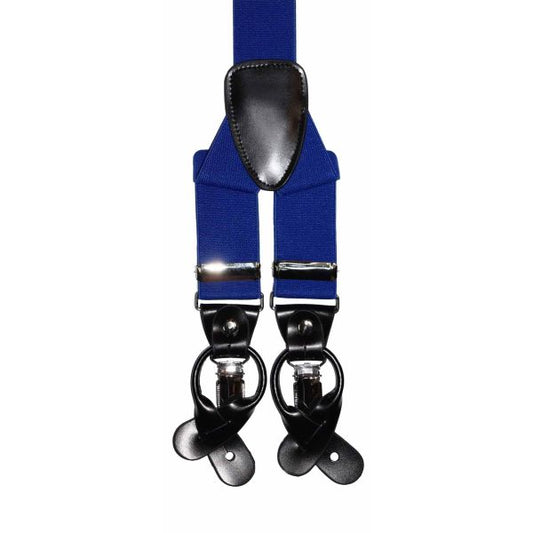 ROYAL-COBALT BLUE SUSPENDERS