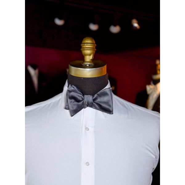 CHARCOAL BOWTIE, TIE-YOURSELF