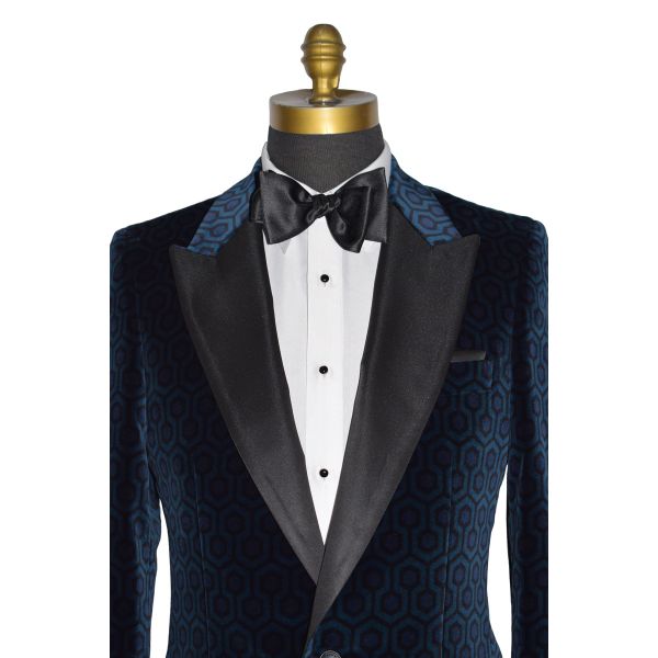Evening Blue Velvet Hexagon Ensemble