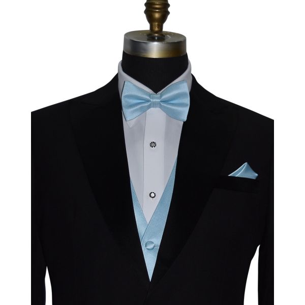 CAPRI BLUE BOWTIE, PRE-TIED