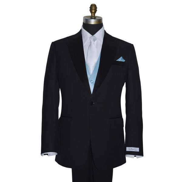 Capri Baby Blue Tuxedo Vest