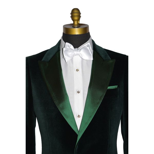 Vetiver Green Velvet Tuxedo Ensemble