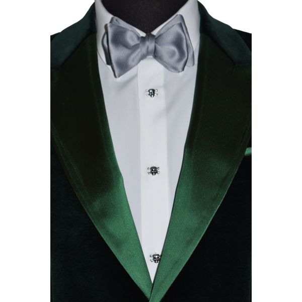 Vetiver Green Velvet Tuxedo Ensemble