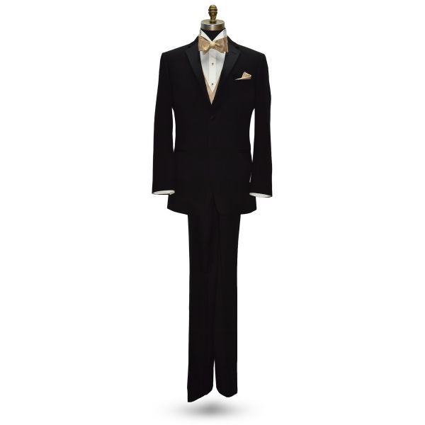 Golden Tuxedo Vest