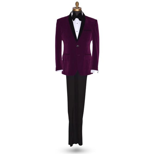 Viola Velvet Dinner Jacket Ensemble
