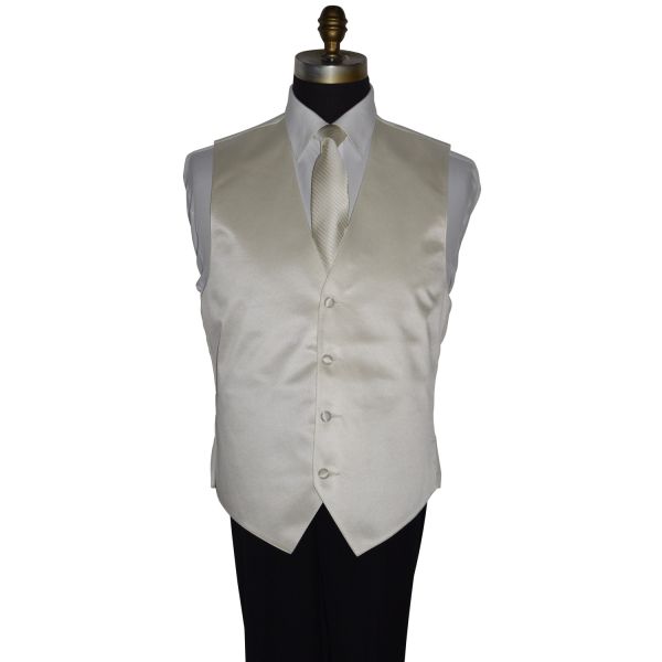 OFF-WHITE NECKTIE WITH SUBTLE STRIPE - TIE YOURSELF