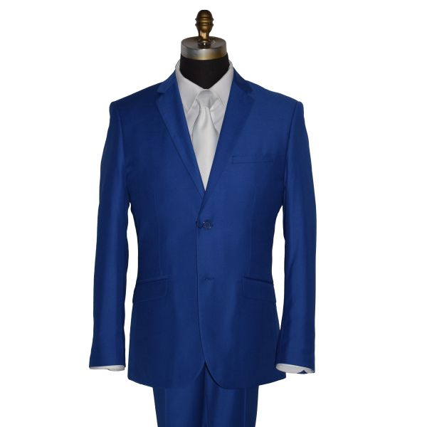 Men'sRoyal Blue 3 Piece Suit
