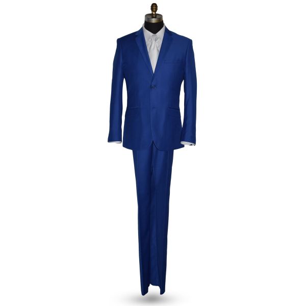 Men'sRoyal Blue 3 Piece Suit