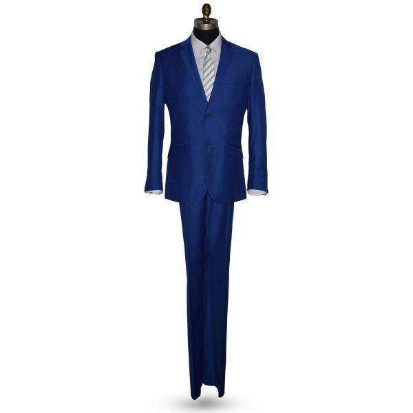 Men'sRoyal Blue 3 Piece Suit