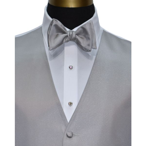Moonlight Sterling Gray Tuxedo Vest