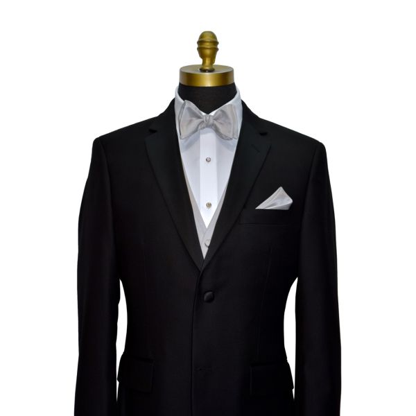 Moonlight Sterling Gray Tuxedo Vest