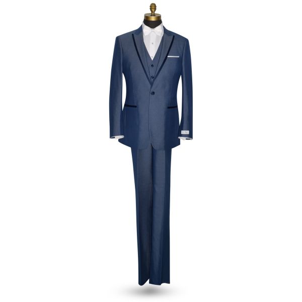 Metro Blue Suit Vest