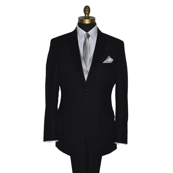 MOONLIGHT DRESS NECKTIE WITH SUBTLE STRIPE-TIE YOURSELF