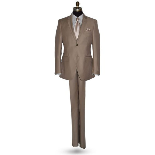 Tan Suit 3 Piece Coat Pants Vest