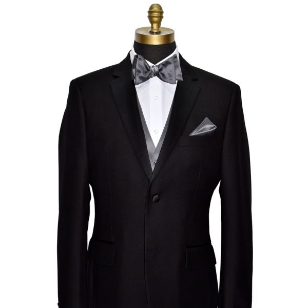 CHARCOAL POCKET HANDKERCHIEF