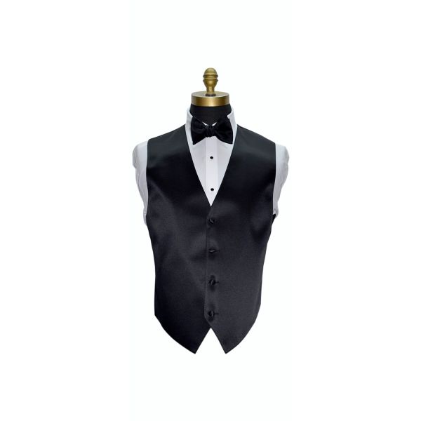 Black Tuxedo Vest