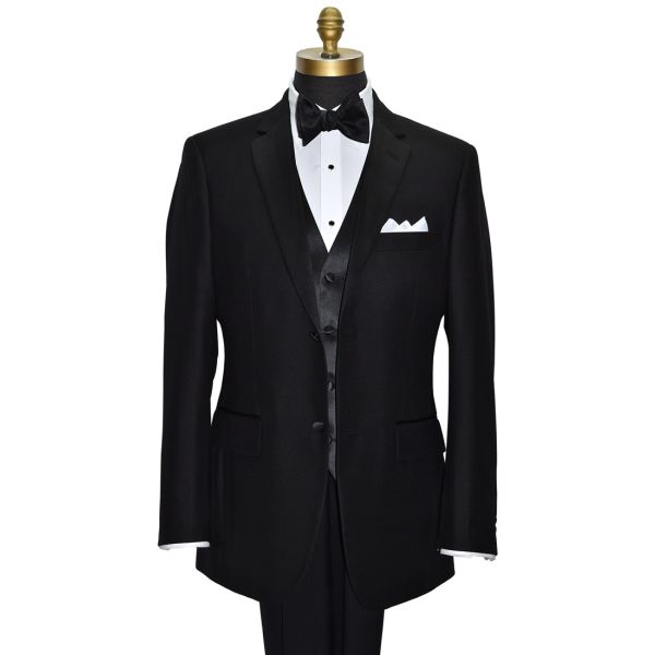 Black Tuxedo Vest