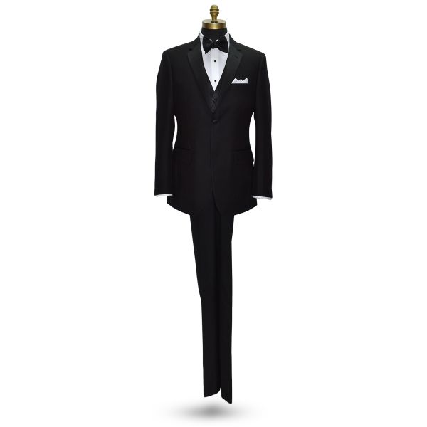 Black Tuxedo Vest