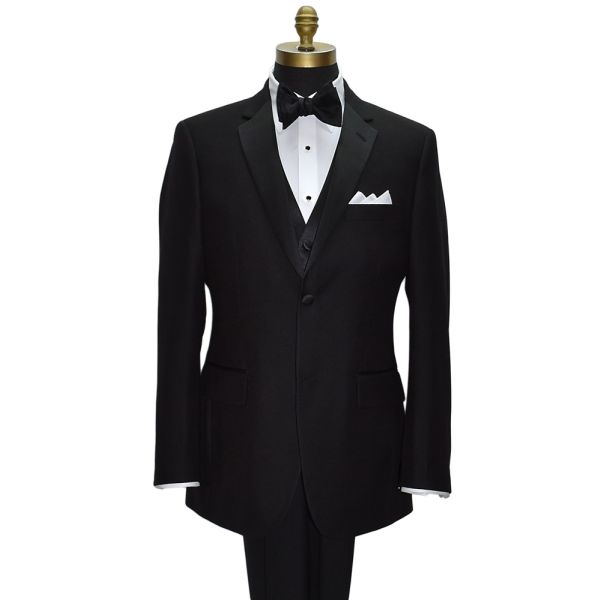 Black Tuxedo Vest