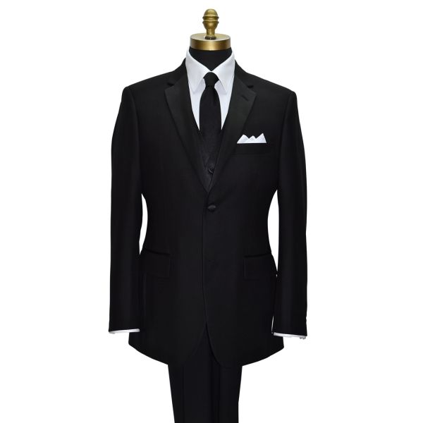 Black Tuxedo Vest