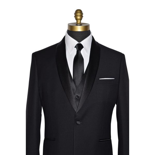 Black Tuxedo Vest