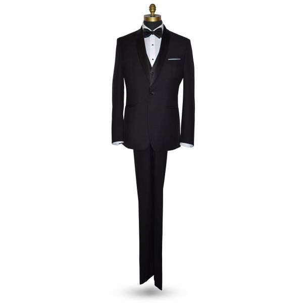 Black Tuxedo Vest