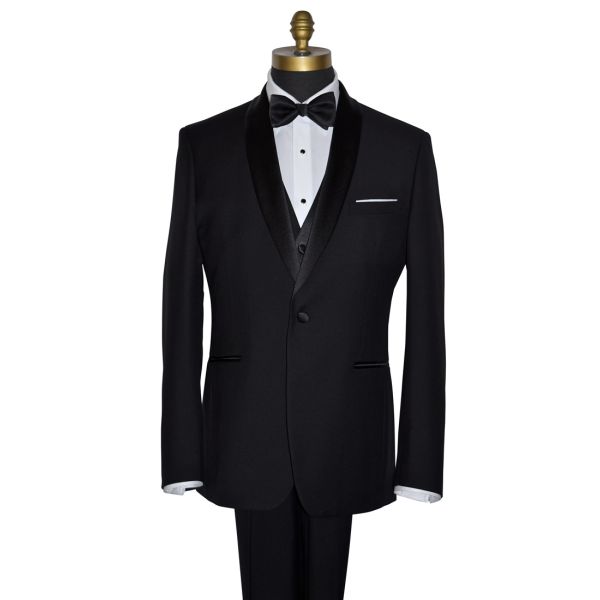 Black Tuxedo Vest