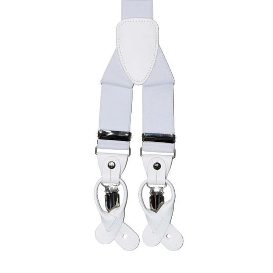 WHITE SUSPENDERS