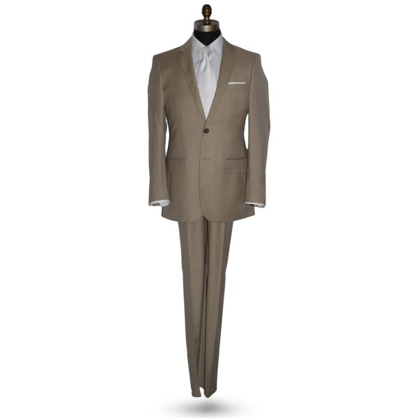 Camel Tan Suit Ensemble-Cashmere and Super Fine Wool