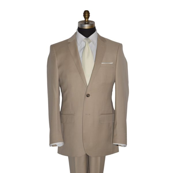 Camel Tan Suit Ensemble-Cashmere and Super Fine Wool