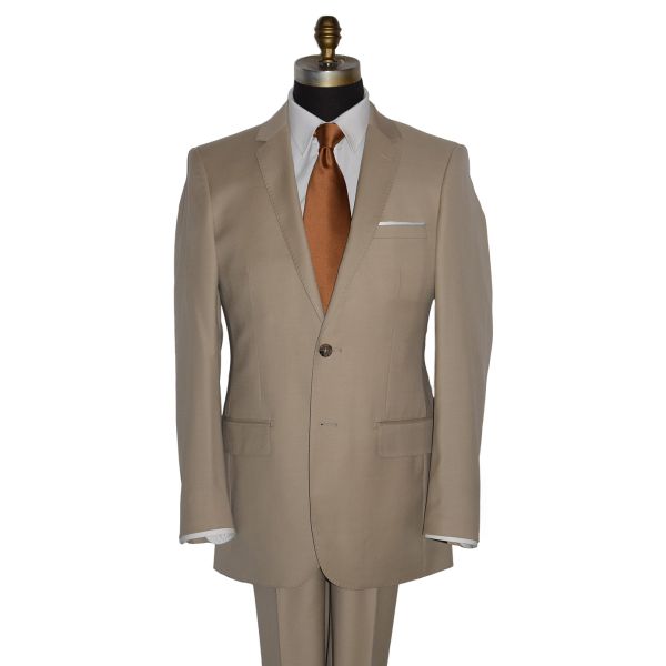 Camel Tan Suit Ensemble-Cashmere and Super Fine Wool