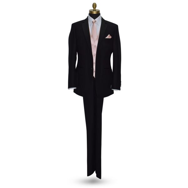 Blush Tuxedo Vest Only