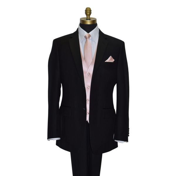 Blush Tuxedo Vest Only