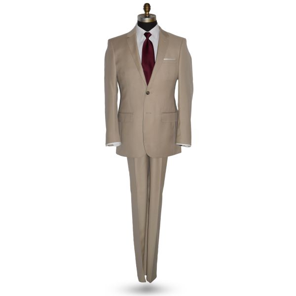 Camel Tan Suit Ensemble-Cashmere and Super Fine Wool