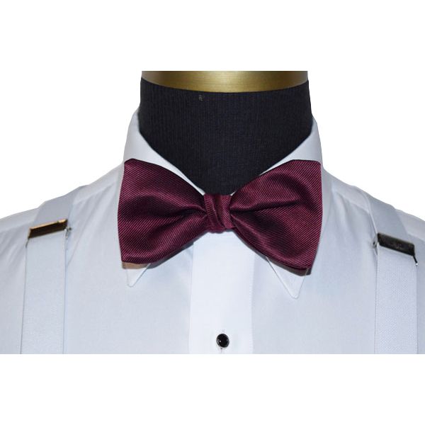 WINE BOWTIE, PRE-TIED