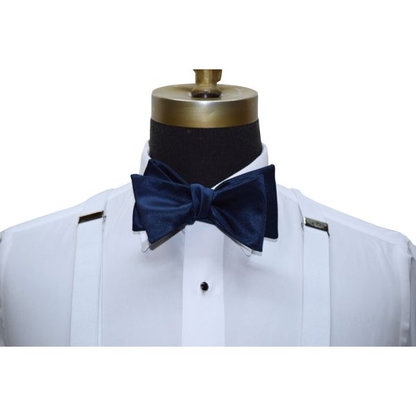 MARINE-BLUE BOWTIE TIE-YOURSELF