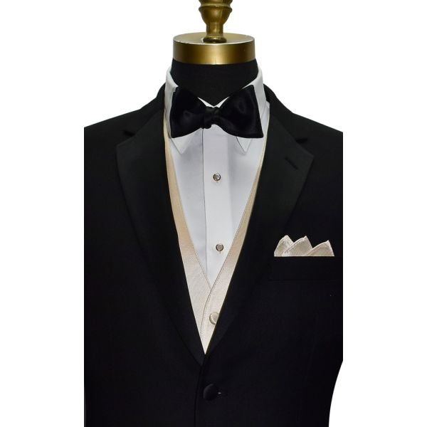Champagne Tuxedo Vest
