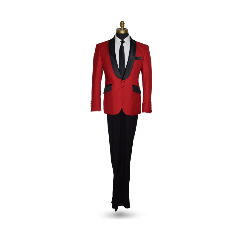 ROYAL RED TUXEDO