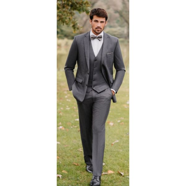 Gray Granite Vest by Allure Bridals