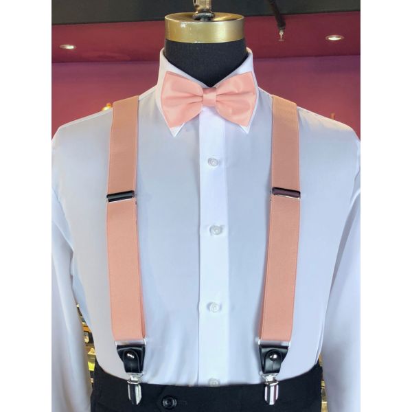 PEACH SUSPENDERS