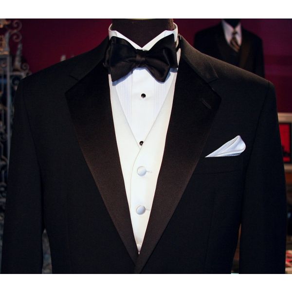 WHITE SATIN VEST