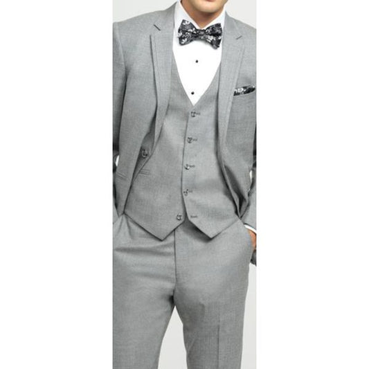 Linen Gray Suit Vest