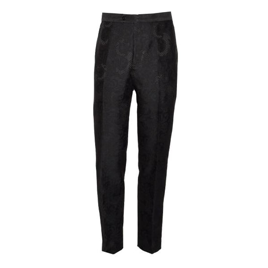 PAISLEY BROCADE TUXEDO PANTS
