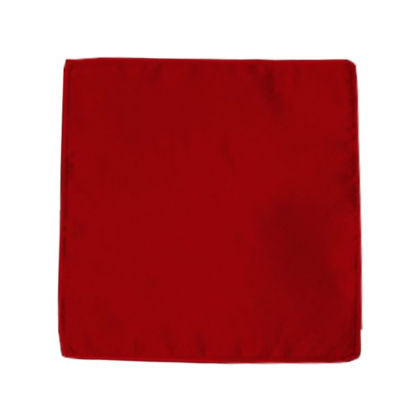 VALENTINA - RUBY RED POCKET HANDKERCHIEF