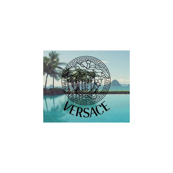 VERSACE BLUE SHARKSKIN MENS SUIT